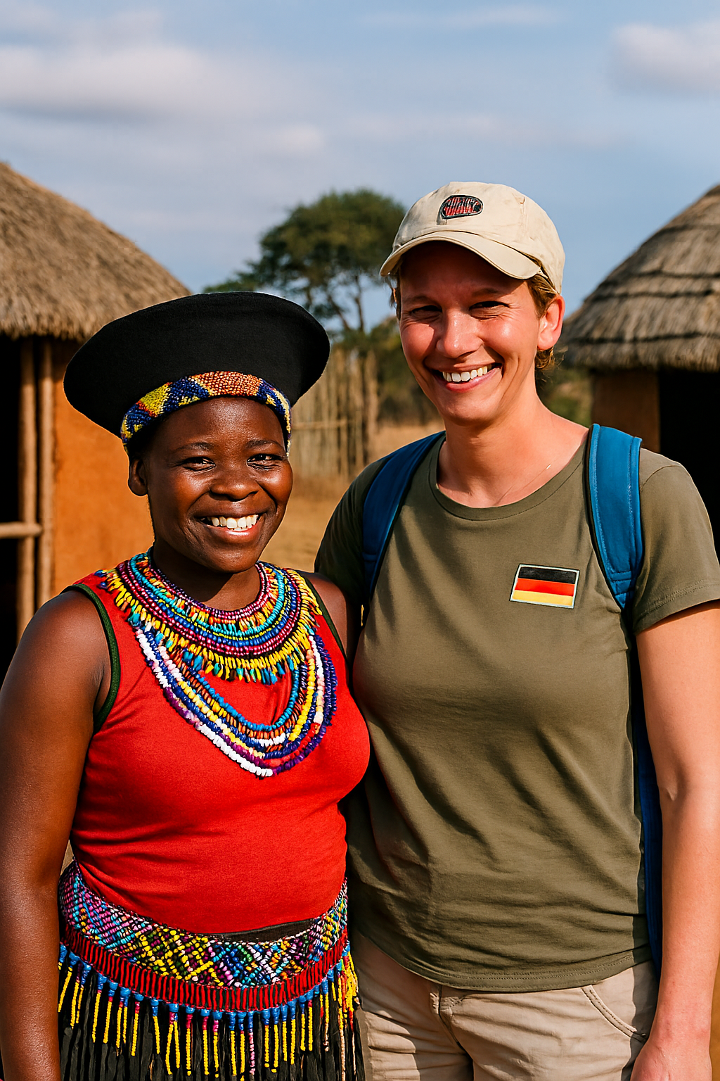 a German tourist vis